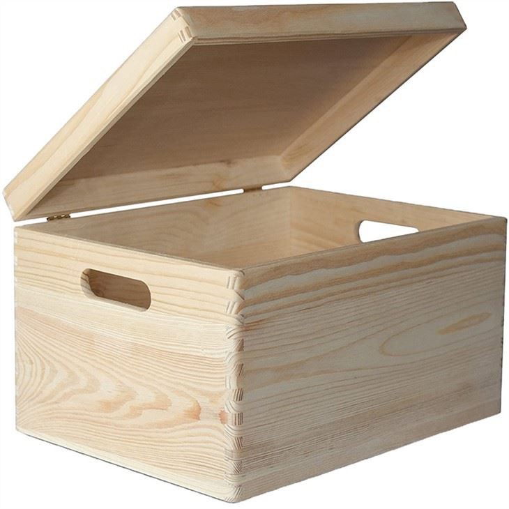 Bambusest kast Puidust hoiukast