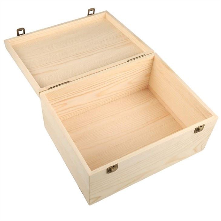 Bamboo Box Wooden Stash Box 